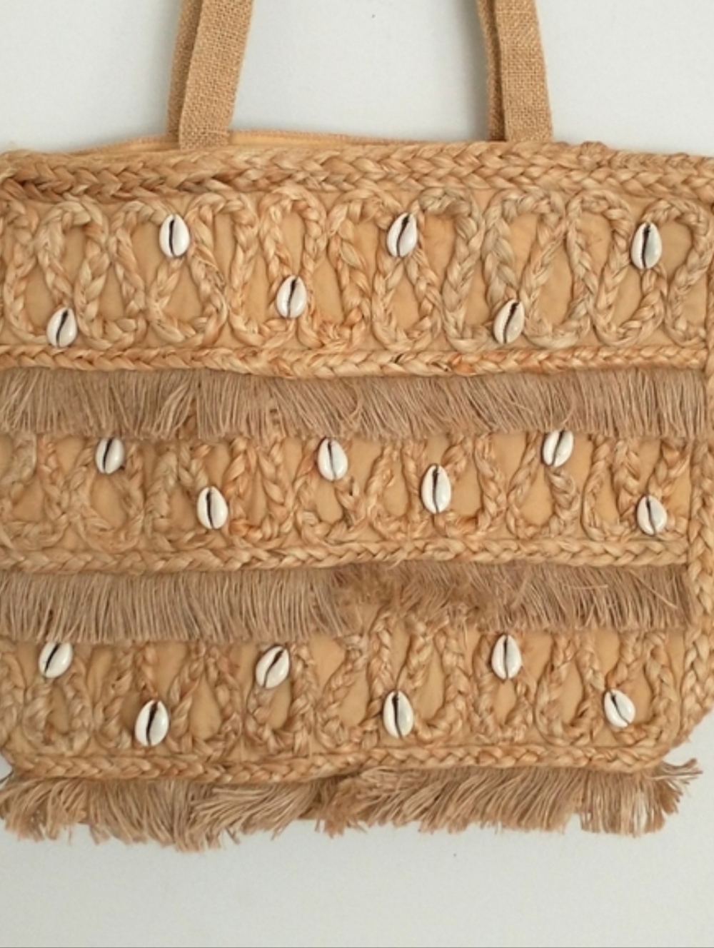 Salt + Umber Isla Seashell Large Tote Bag - Picture 4 of 15